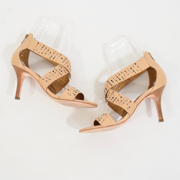 Cynthia Vincent Studded Strappy Sandals - Picture 4 of 7